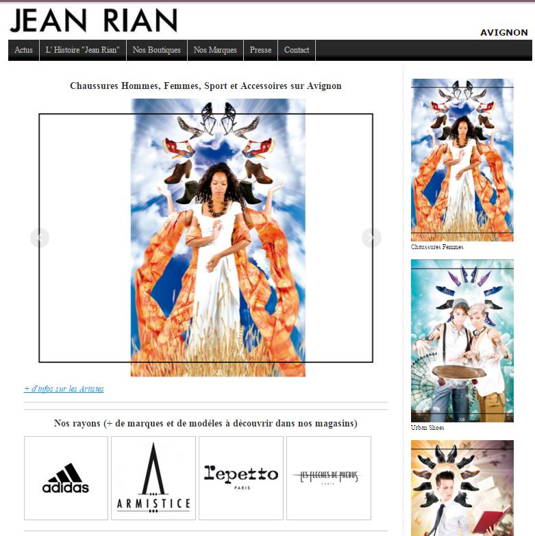 jeanrian chaussures site et stratégie